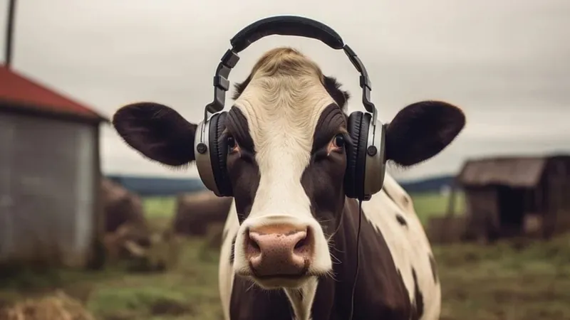 Fazenda no Ceará usa música para facilitar a ordenha de vacas leiteiras