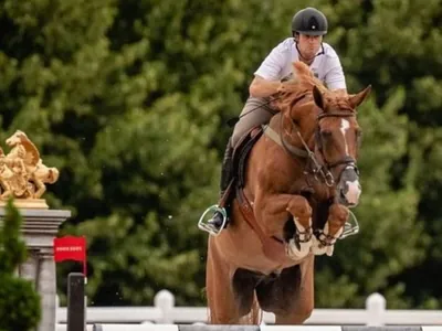 Quem é Pedro Veniss, brasileiro eliminado do hipismo por sangramento no cavalo