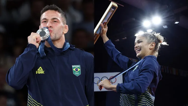 Willian Lima e Larissa Pimenta, medalhistas olímpicos, rebatem Time Brasil