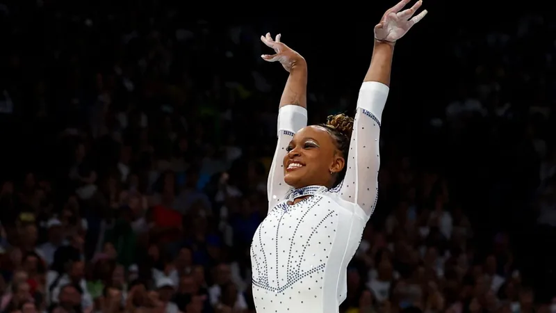 Rebeca Andrade é prata no salto e conquista a sua terceira medalha em Paris