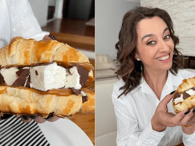 No Dia do Croissant, experimente essa versão da Catia Fonseca recheada com sorvete