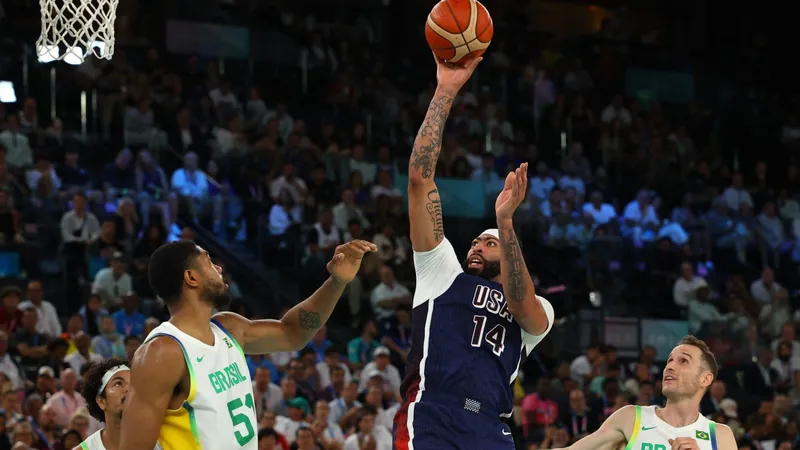 Caboclo cita aprendizado após jogo com EUA: "Não chegamos com a meta de vencer"