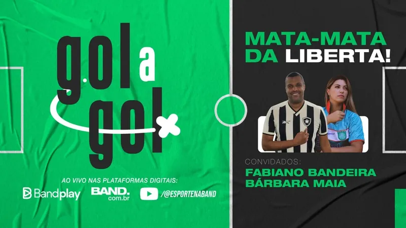 Gol a Gol: live debate jogo entre Botafogo e Palmeiras na Libertadores