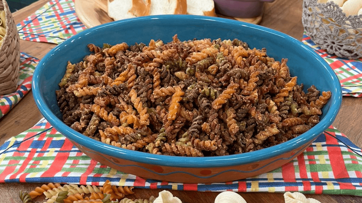 Chips de macarrão | Band Receitas