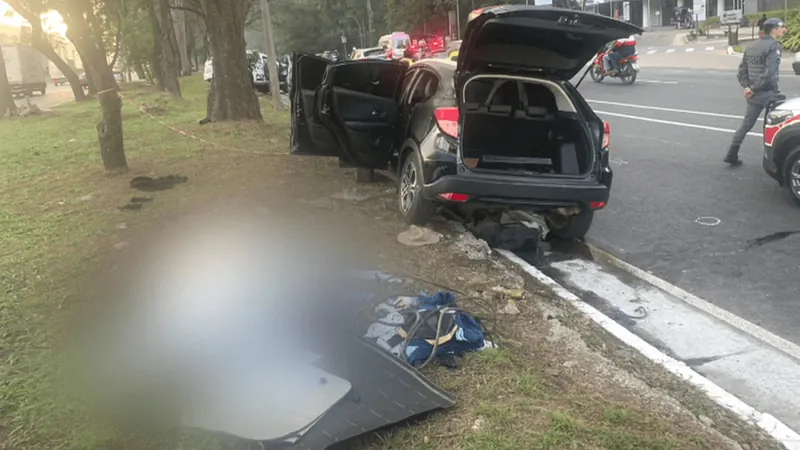 Homem é encontrado morto dentro de porta-malas de carro após perseguição em SP