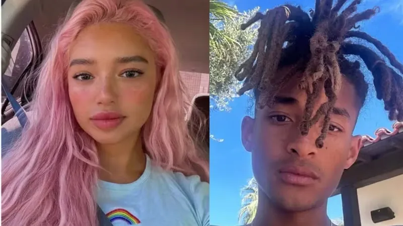 Namorada do filho de Will Smith reage após ator ser flagrado com outra mulher