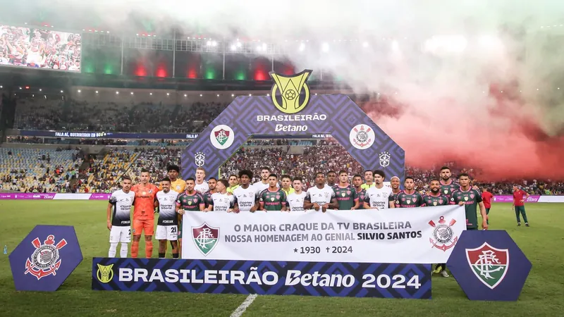 Clubes homenageiam Silvio Santos em rodada do Brasileirão