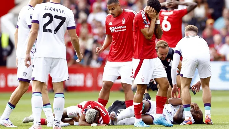 Danilo, do Nottingham Forest, tem grave lesão na 1ª rodada da Premier League