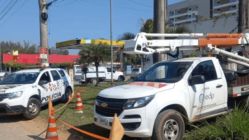 Operação flagra furto de energia em posto de combustíveis em Guaratinguetá