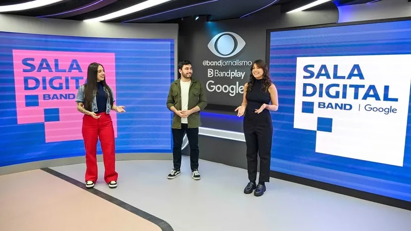 Com estreia marcada, Sala Digital Band Google é destaque no Meio & Mensagem