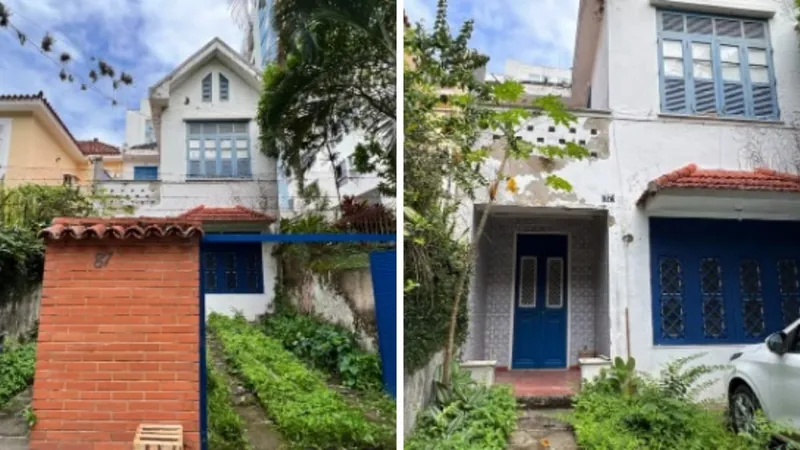 Casa onde viveu o compositor Vinicius de Moraes é colocada à venda