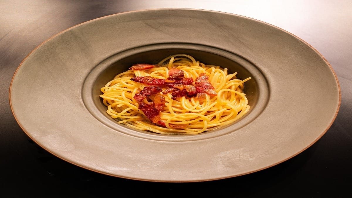 Espaguete grano duro à carbonara | Band Receitas