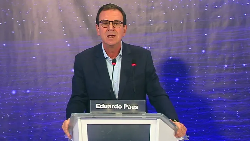 Eduardo Paes lidera nova pesquisa Datafolha com 54% das intenções de voto