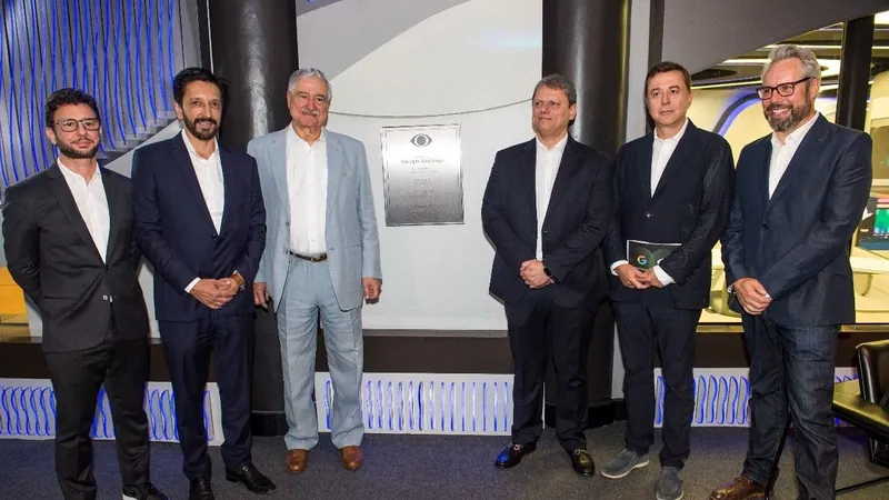 Grupo Bandeirantes inaugura Estúdio Sala Digital Band Google na sede da emissora em São Paulo