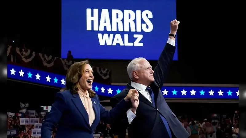 Tim Walz é confirmado como vice de Kamala Harris na eleição dos EUA