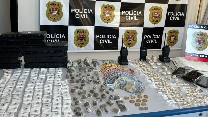 Polícia Civil prende 10 pessoas em operação contra o crime em Lins