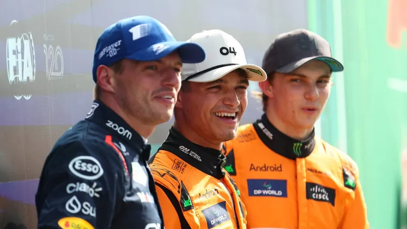 Verstappen debochado, e Norris sem graça: o melhor das entrevistas de sábado da F1 na Holanda