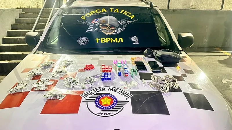 Polícia Militar prende homem por tráfico de drogas em São José dos Campos