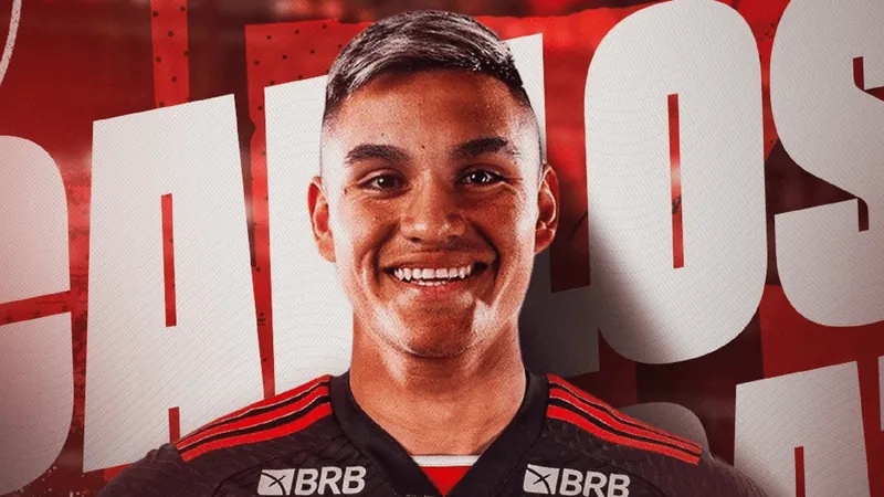 Carlos Alcaraz é o novo reforço do Flamengo até 2029