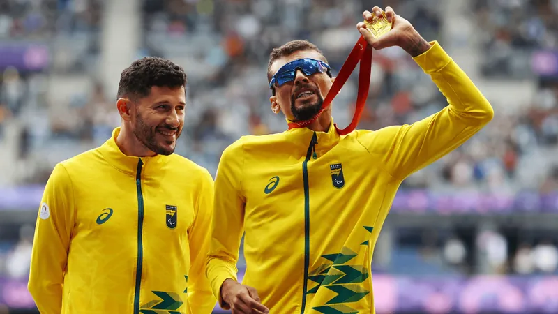 Brasil faz dobradinha no atletismo na prova dos 5000m classe T11