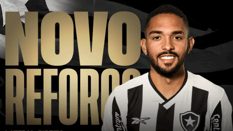 Botafogo anuncia a contratação do lateral-direito Vitinho