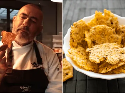 Telha de parmesão crocante é a dica do Fogaça para deixar seus pratos elegantes