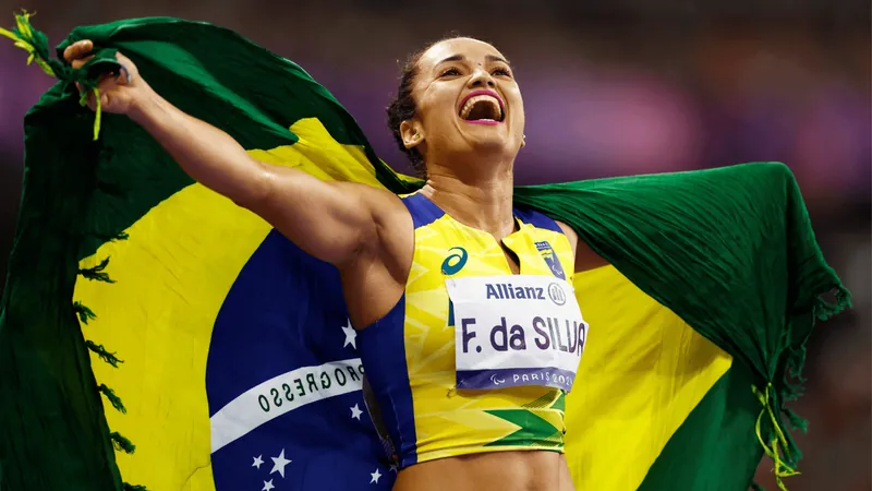 Brasil conquista dobradinha na prova dos 400m classe T47 na Paralimpíada de Paris