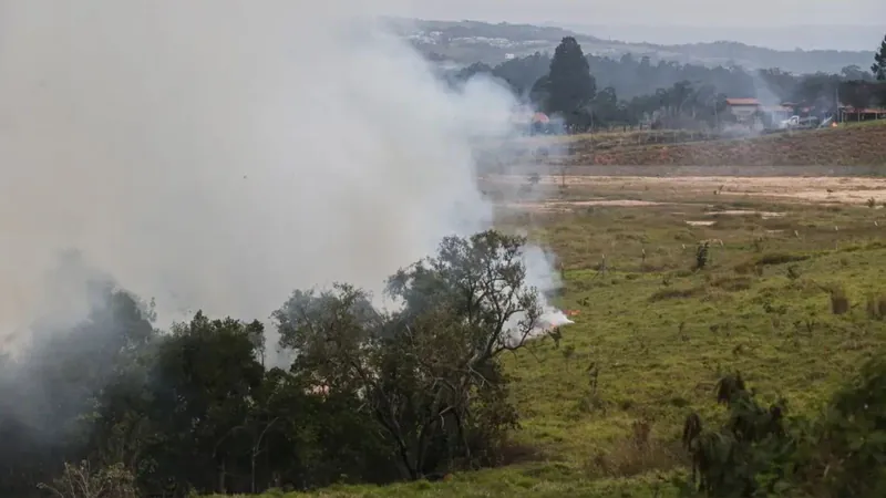 Cinco municípios paulistas estão com foco de incêndio ativo