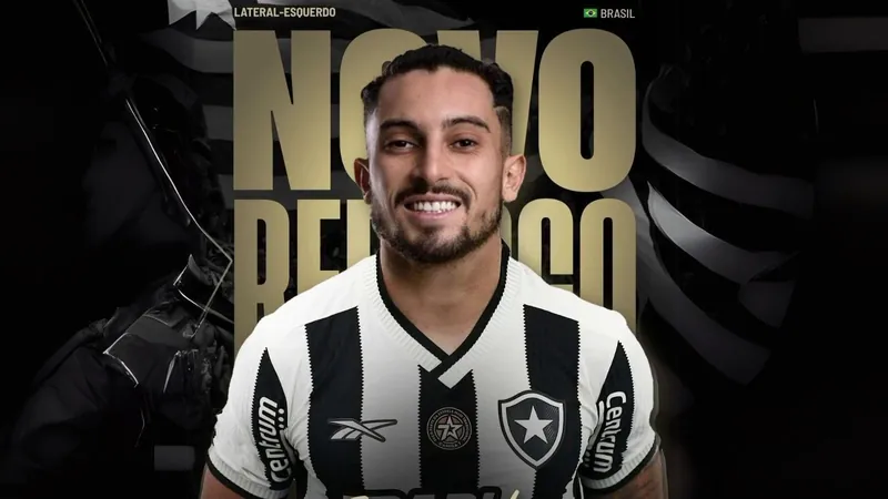 Botafogo anuncia a contratação do lateral Alex Telles