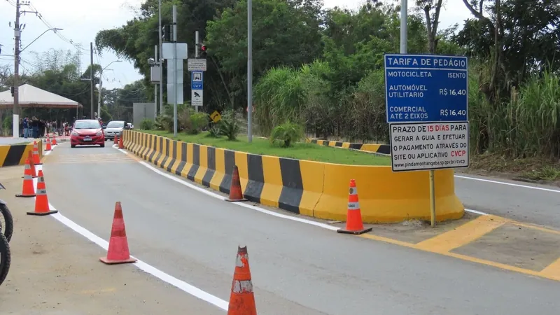 Valor do pedágio da estrada do Atanázio também é reajustado em Pindamonhangaba