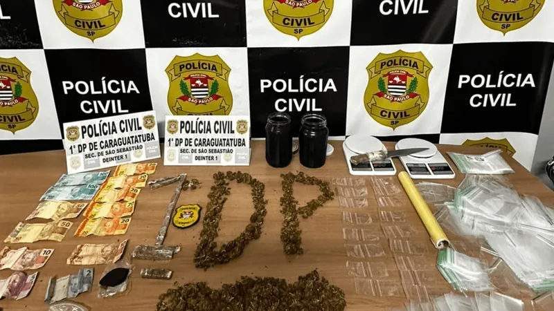 Polícia Civil estoura "casa bomba" e prende homem em Caraguatatuba