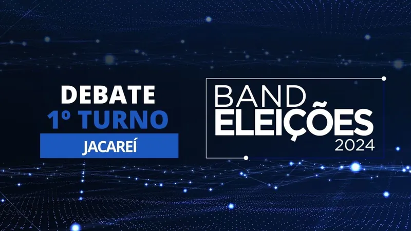 Band Vale promove o debate entre candidatos à prefeitura de Jacareí nesta quarta-feira (04)