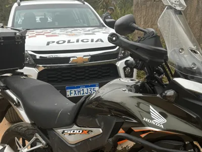 Polícia Militar recupera moto roubada na zona sul de São José dos Campos