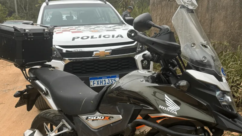 Polícia Militar recupera moto roubada na zona sul de São José dos Campos