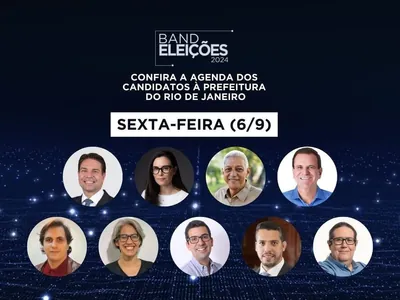 Confira agenda dos candidatos à Prefeitura do Rio nesta sexta-feira (6)