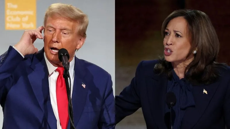 Kamala e Trump empatam em primeira urna apurada nos EUA