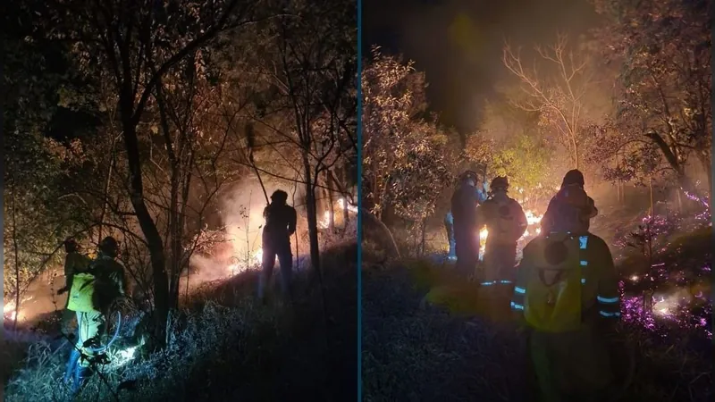 Com incêndios florestais, Valinhos decreta situação de emergência