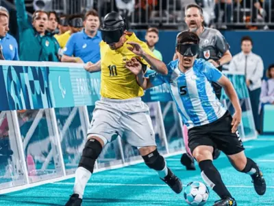 Futebol de cegos: Brasil cai para Argentina e sofre 1ª eliminação na história das Paralimpíadas