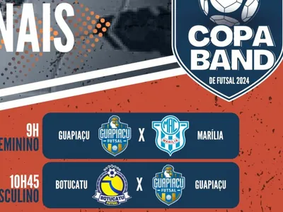 Finais da Copa Band de Futsal serão disputadas em Rancharia no sábado (7)