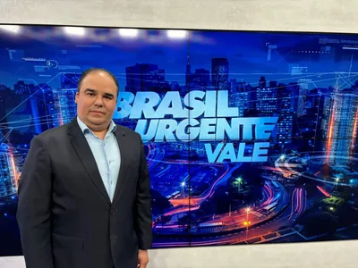 Brasil Urgente Vale estreia nesta segunda-feira (16), às 17h30, com comando de Cláudio Nicolini