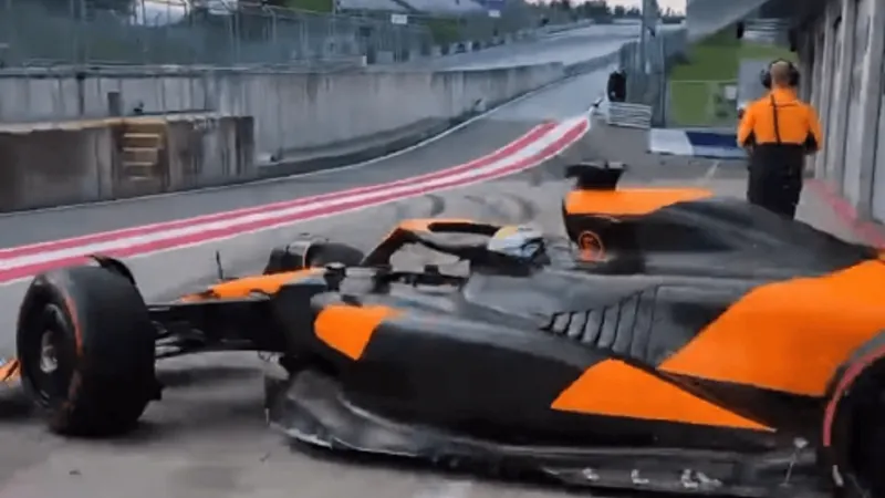 Com McLaren de 2022, Gabriel Bortoleto faz primeiro teste na Fórmula 1