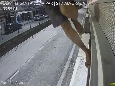 Homem é preso após tentar furtar cabos na estação do BRT de Santa Luzia, em Ramos