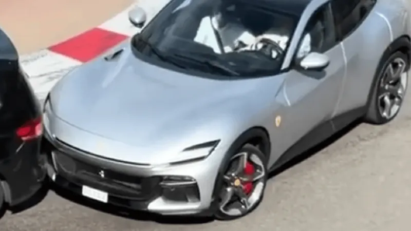 Charles Leclerc vacila e bate SUV de R$ 7 milhões da Ferrari em Mônaco; veja vídeo!