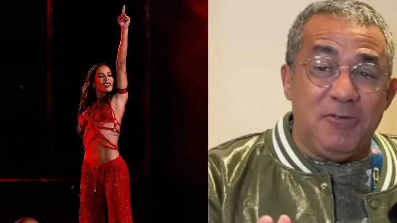 Bastidores da NFL: Anitta pede oportunidade de emprego para o pai em canal de Casimiro