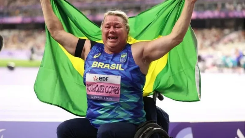 Brasil encerra a Paralimpíada em Paris com recorde de medalhas