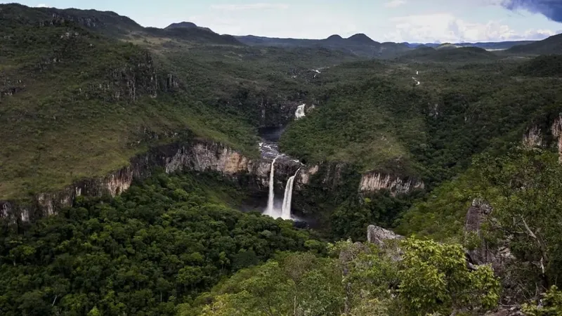 Incêndio queima 10 mil hectares no Parque da Chapada dos Veadeiros