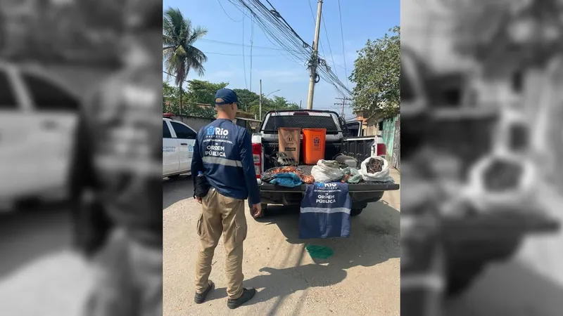 30 kg de cobre são apreendidos durante ação da SEOP em ferro-velho nesta terça-feira