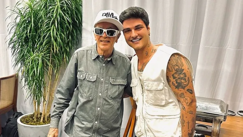 Davi Kneip elogia Caetano Veloso após novo projeto de funk: “Vamos eternizar a música clássica”