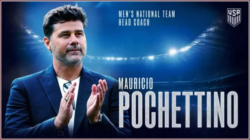 Seleção dos EUA anuncia Mauricio Pochettino como novo técnico