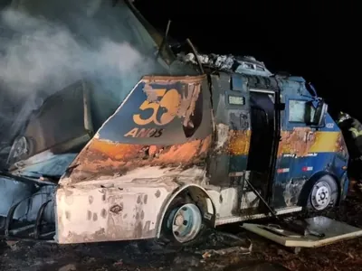 Quadrilha ataca carro-forte e troca tiros com seguranças no interior de SP